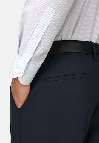 Boggi Milano Regular fit Overhemd in Wit: zijkant