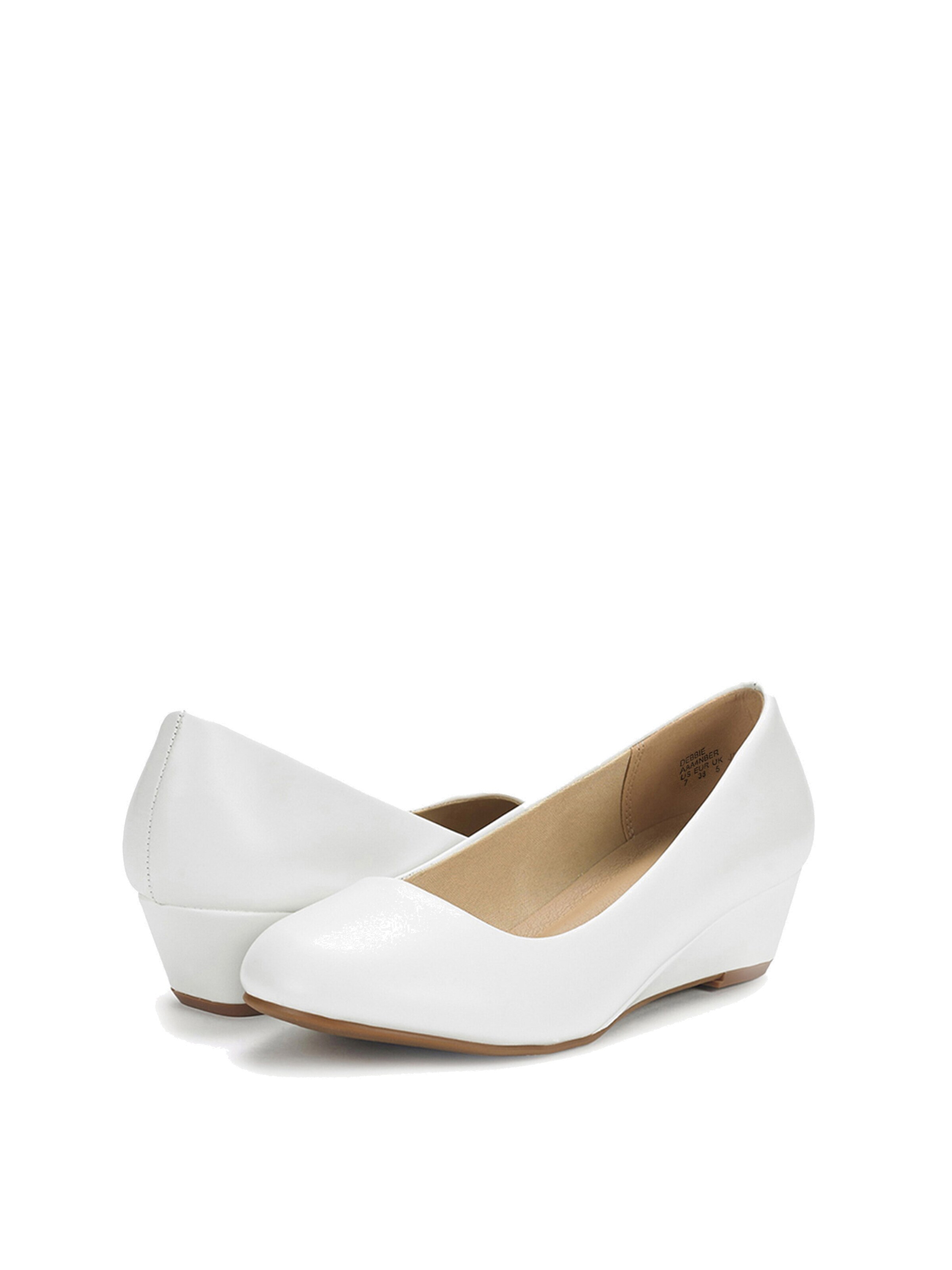 Ballerina 'Dream Pairs Fashion' di Dream Pairs in bianco