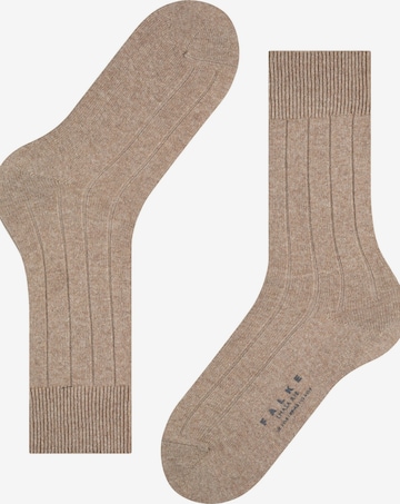 FALKE Socken 'Lhasa Rib' in Braun: Vorderseite
