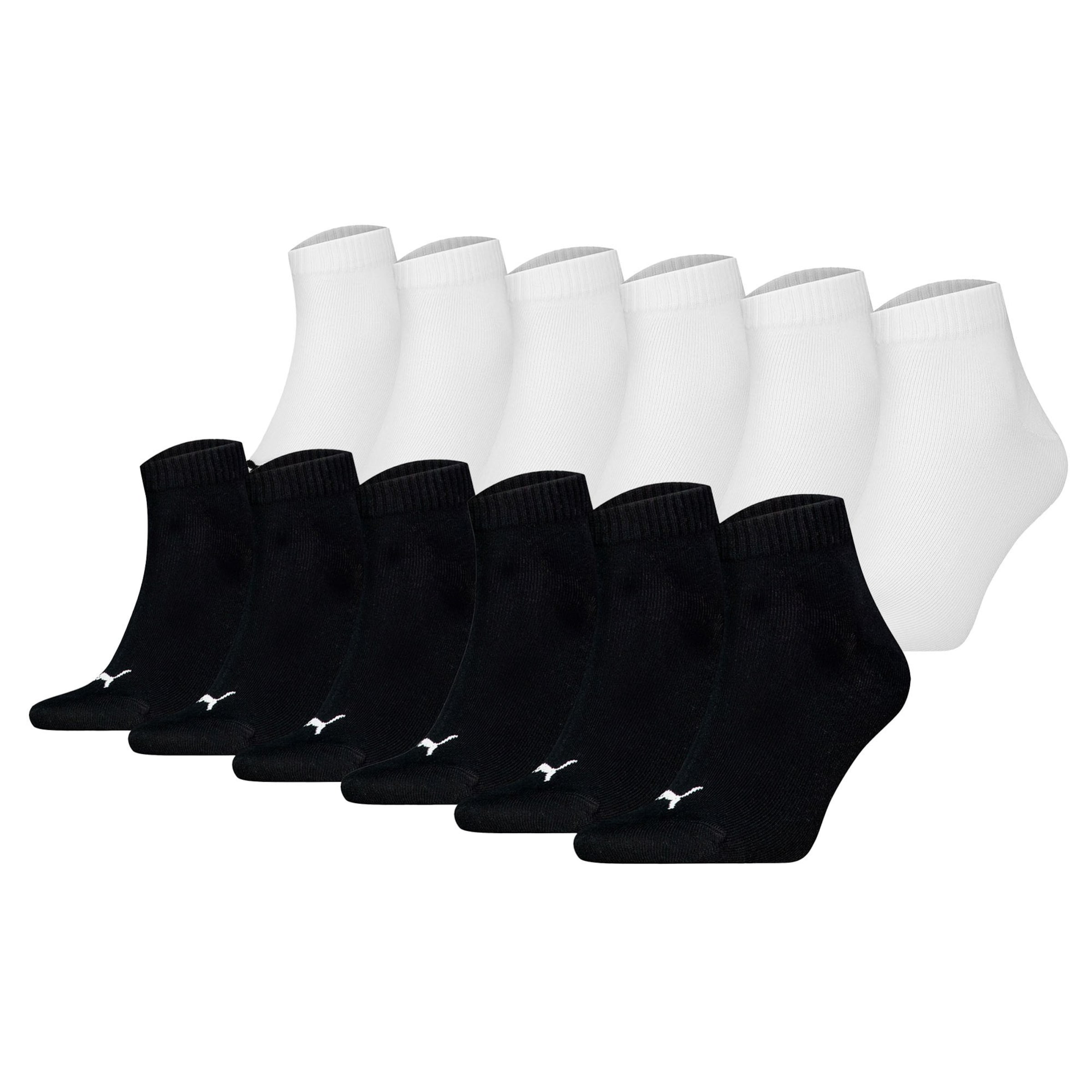 PUMA Socken in Schwarz: Vorderseite