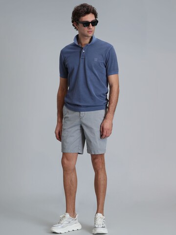 Coupe slim Pantalon chino 'ZEGLER' Lufian en gris