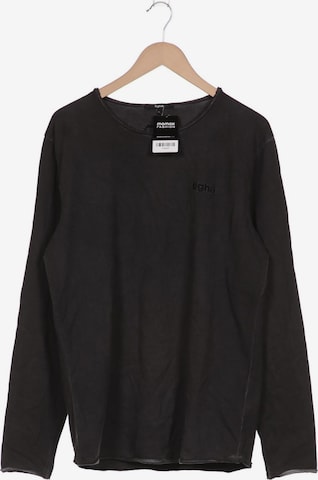 tigha Sweatshirt & Zip-Up Hoodie in XL in Grey: front