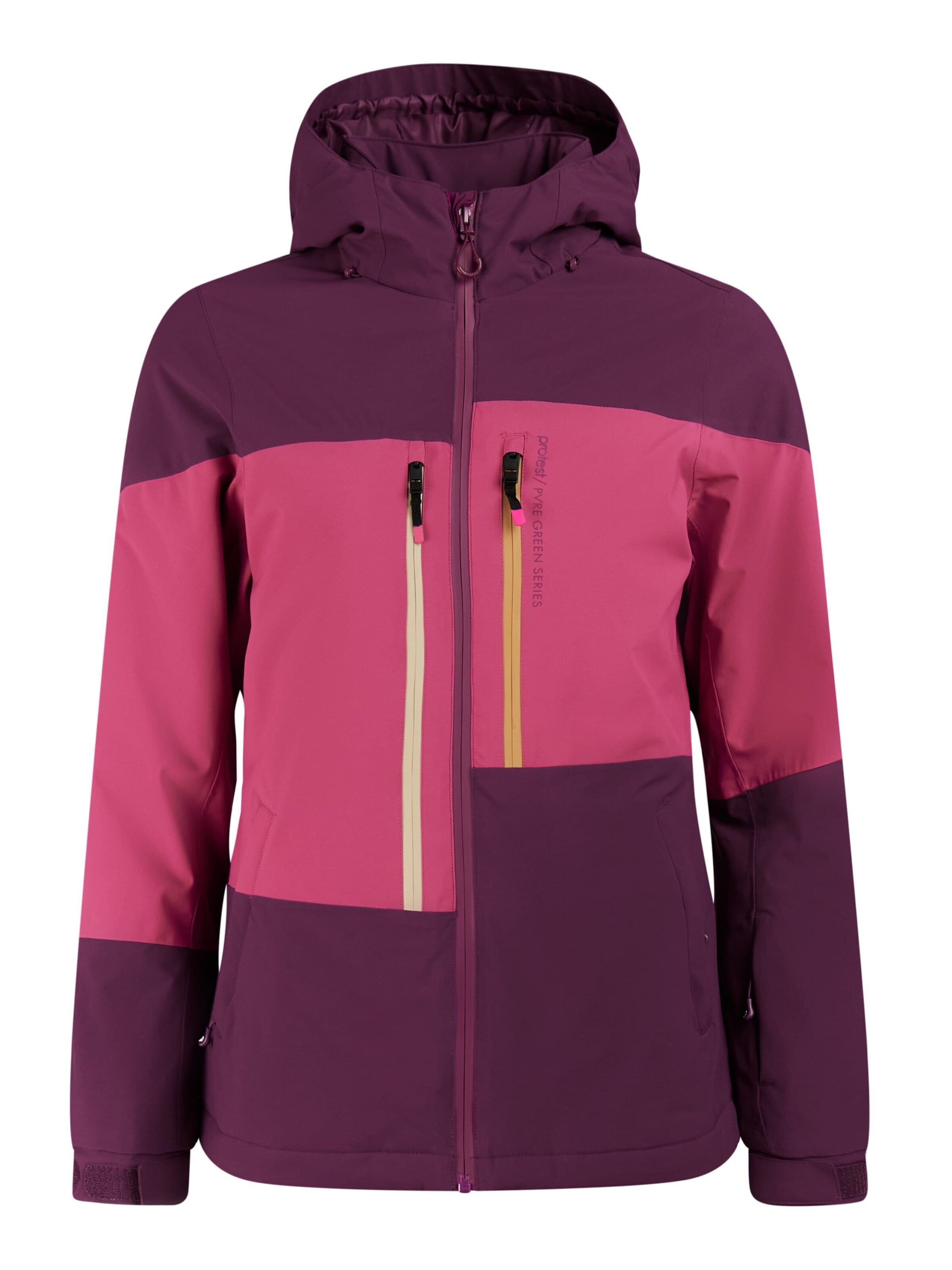 PROTEST Sportjacke 'PRTGlenda'‌‌‌‌‌‌‌ in Lila: Vorderseite