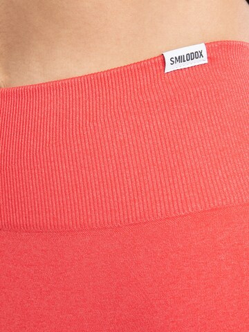 Smilodox Skinny Sportbroek 'Amaze Pro' in Rood