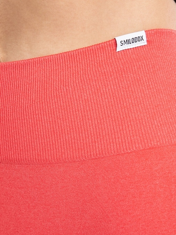 Skinny Pantalon de sport 'Amaze Pro' Smilodox en rouge