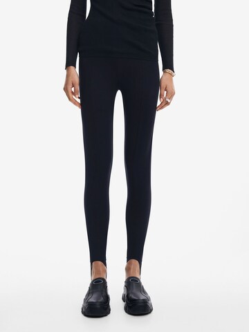 Skinny Leggings Desigual en noir : devant