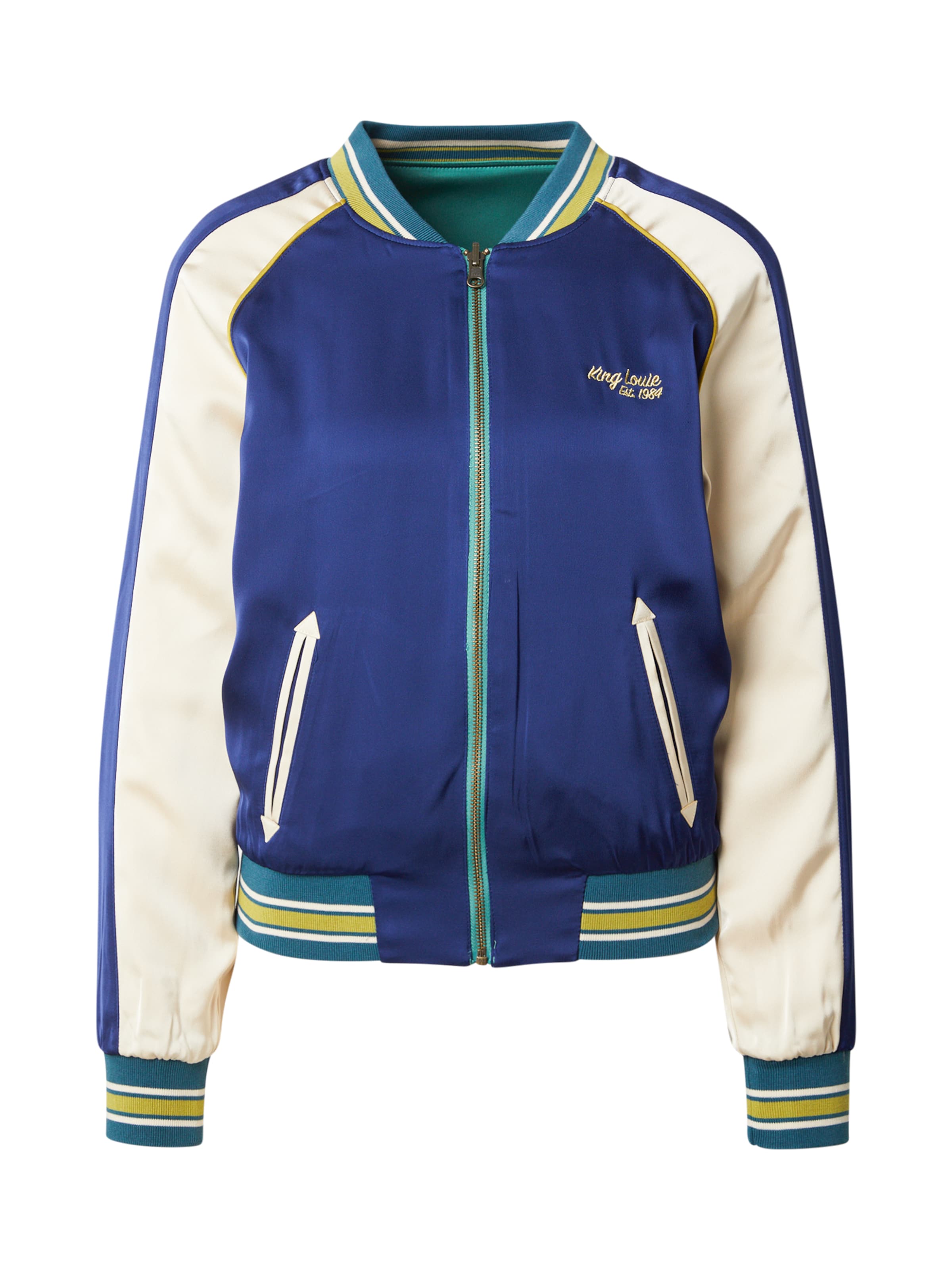 Giacca di mezza stagione 'Lazou' di King Louie in blu: frontale