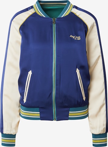 mėlyna King Louie Demisezoninė striukė 'Lazou': priekis