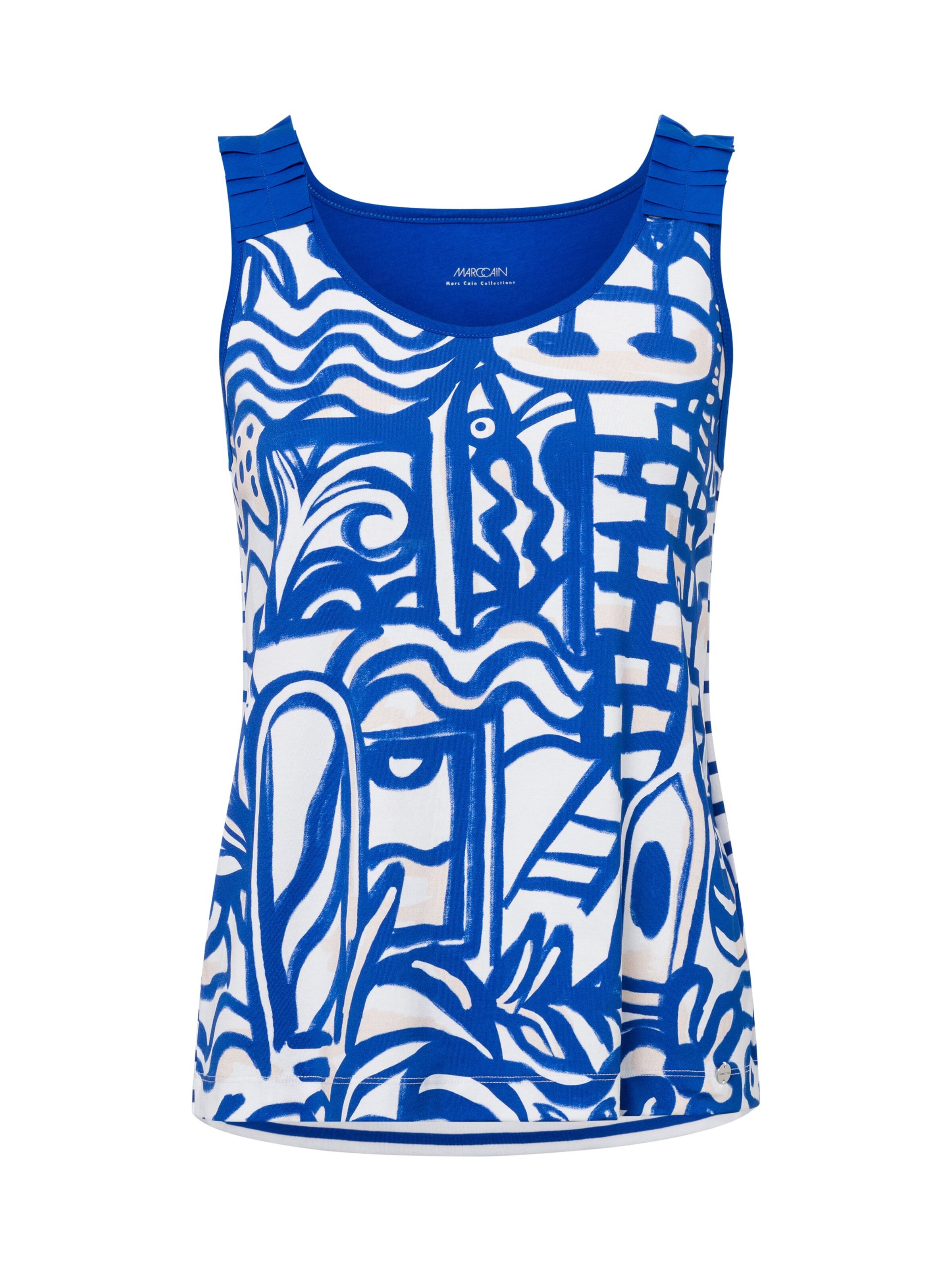 Haut Marc Cain en bleu : devant