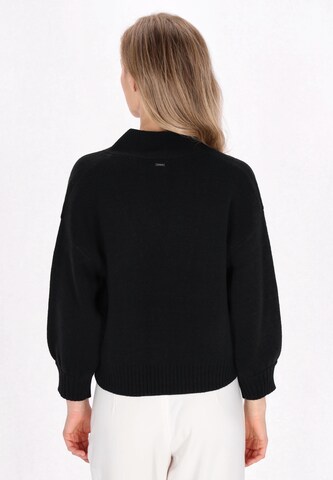 DreiMaster Klassik Вязаная кофта 'Everyday Fashion' в Черный