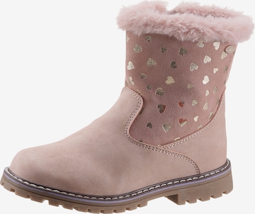 Bottes Dockers by Gerli en rose : devant