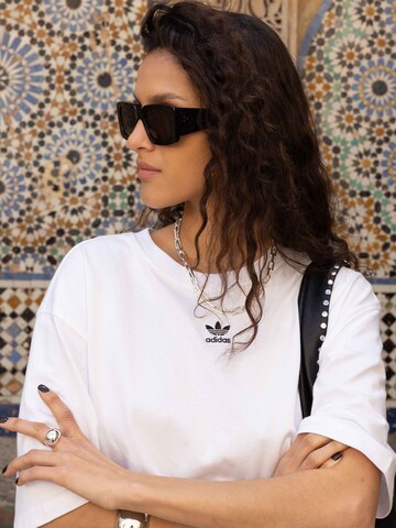 Tricou 'Essentials' de la ADIDAS ORIGINALS pe alb