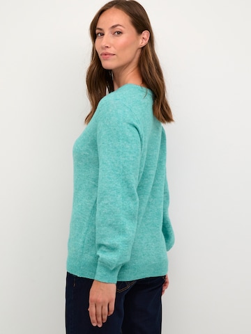 Cream Sweater 'Blu' in Green