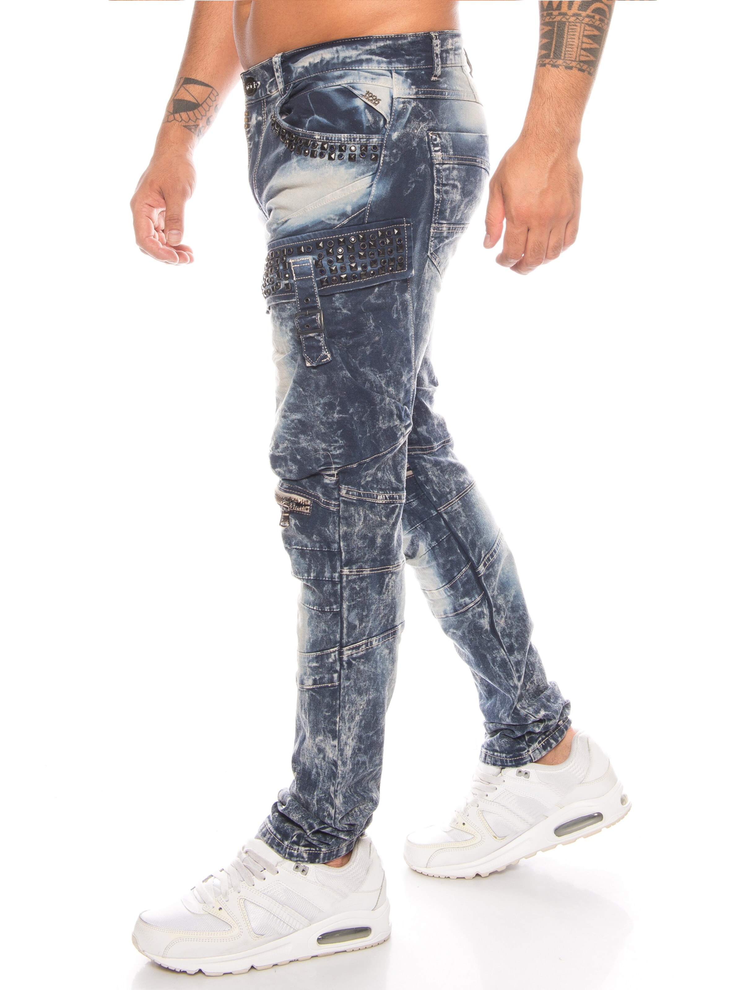 CIPO & BAXX Regular Jeans 'BJ494' in Blau