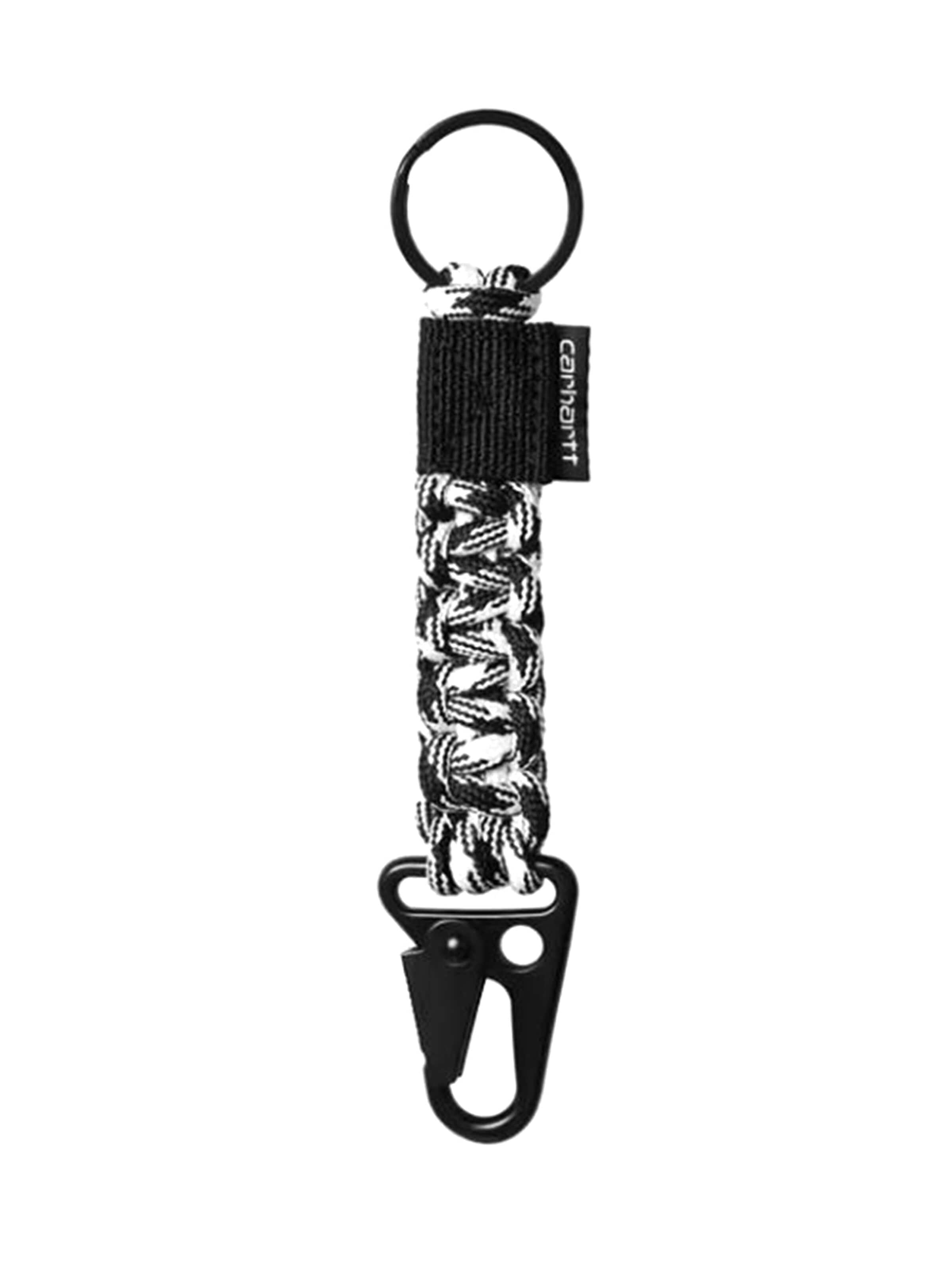 Portachiavi 'ROPE KEYHOLDER WAX / BLACK' di Carhartt WIP in nero