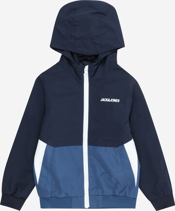 Jack & Jones Junior Tussenjas 'RUSH' in Blauw: voorkant