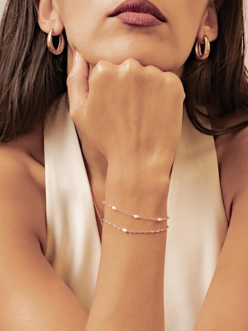 Hey Happiness Armband 'Freshwater Pearl Bracelets' in Zilver