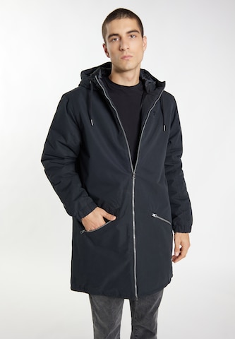 TUFFSKULL Winterjacke 'Threezy' in Schwarz: predná strana