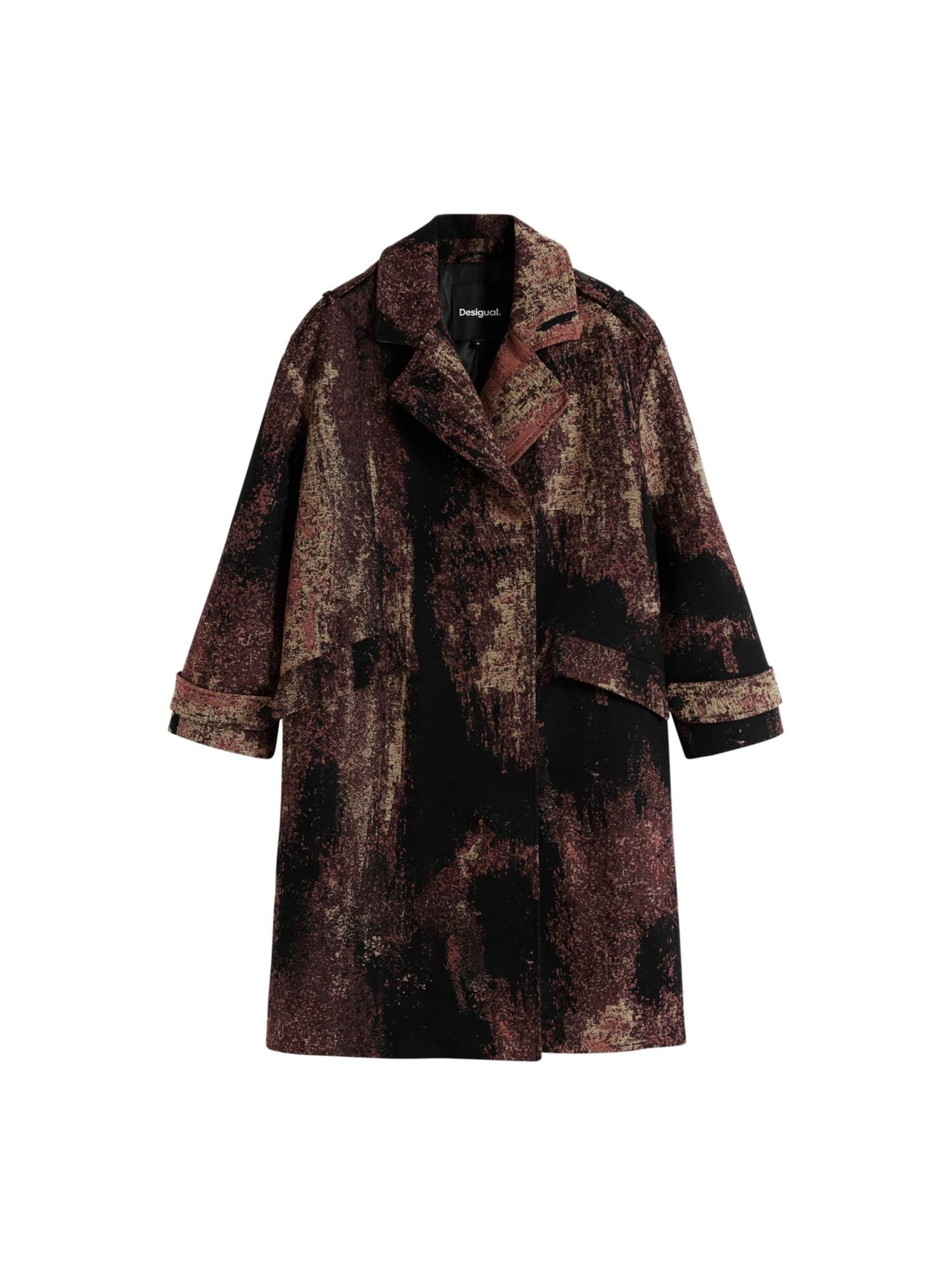 Desigual Winter coat &#x27;by Mr. Christian Lacroix&#x27; in Brown: front
