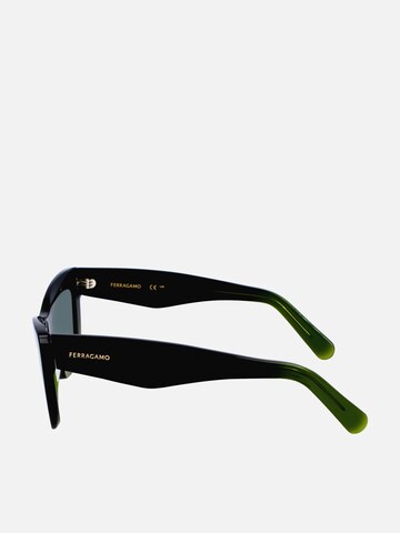 FERRAGAMO Zonnebril in Groen