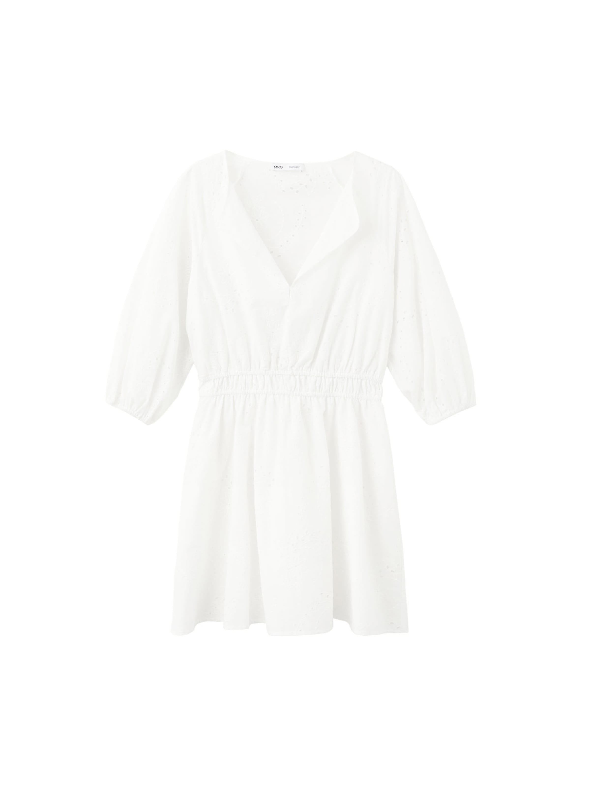 MANGO Jurk 'BEATRICE' in de kleur Wit, Productweergave