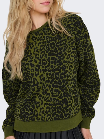 ONLY Sweatshirt 'ONLVoice' in Green