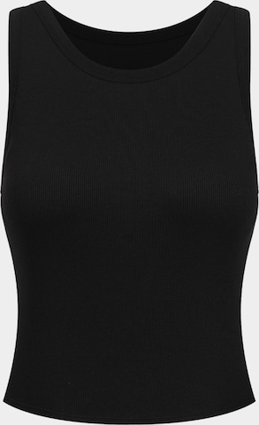 Haut 'Tank Bratop' cfab (formerly creamy fabrics) en noir : devant