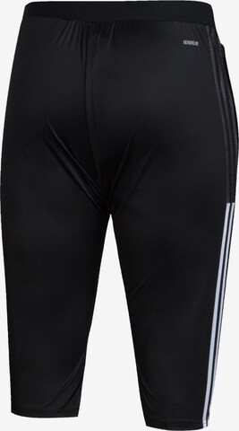 ADIDAS SPORTSWEAR Slim fit Workout Pants 'Tiro 21' in Black