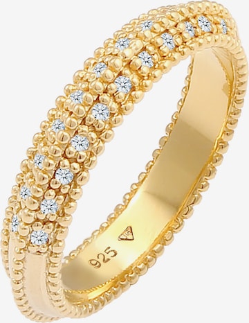 Elli DIAMONDS Ring 'Eternity' in Gold: front