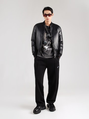 T-Shirt 'Noctornix' HUGO en noir
