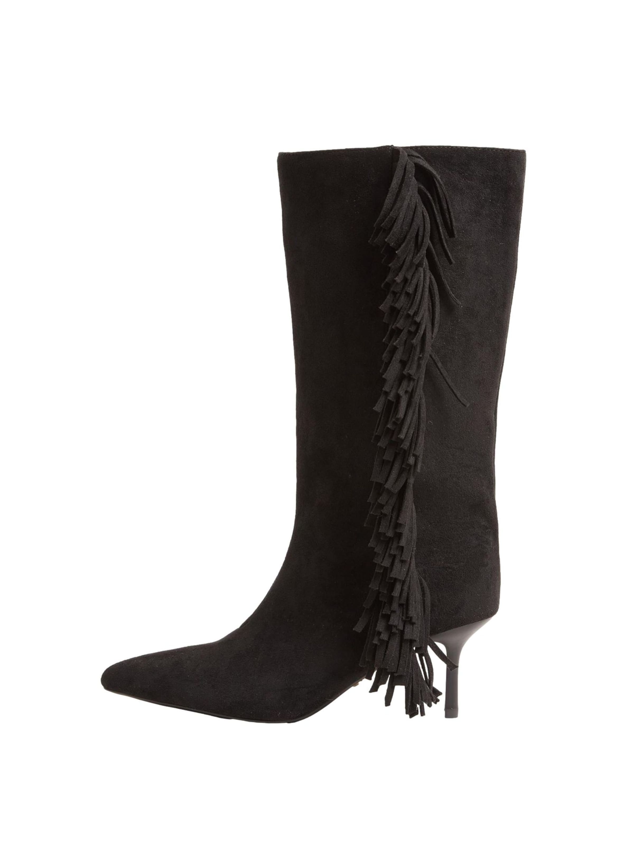 Lipsy Cowboylaarzen in Zwart: voorkant