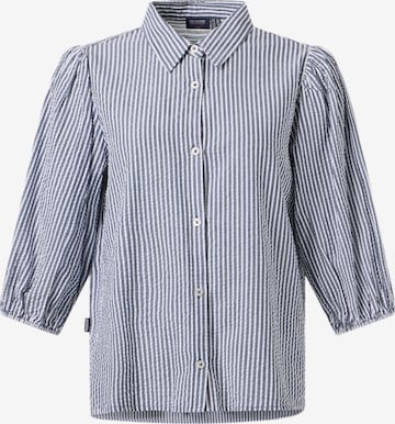Seaside Blouse 'Marina' in Blue: front