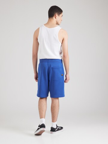 G-STAR Loosefit Kalhoty 'Premium Core' – modrá