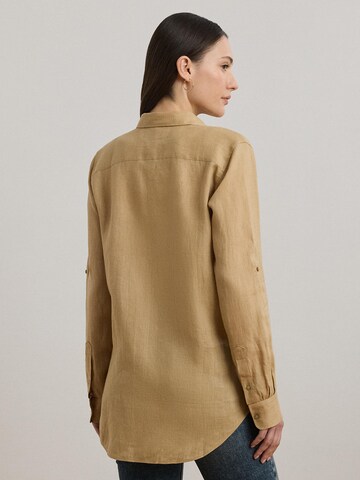 Lauren Ralph Lauren Blouse 'TISSUE' in Beige