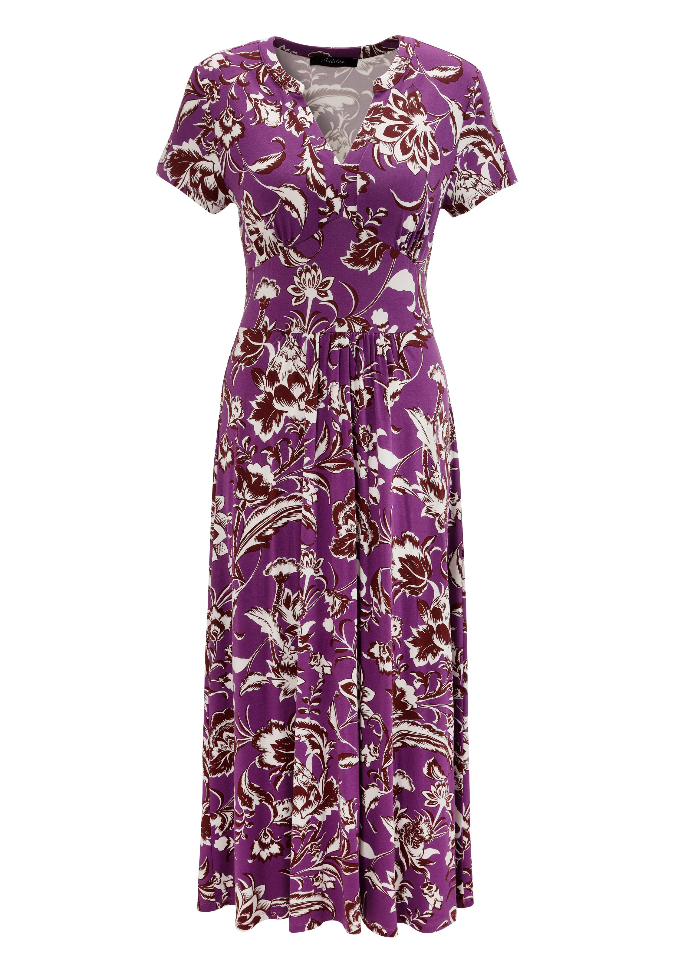 Aniston CASUAL Sommerkleid in Lila: Vorderseite