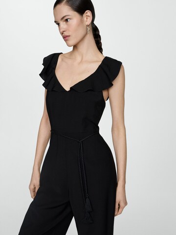 MANGO Jumpsuit 'TRINIDAD' in Black: front