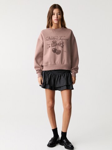Pull&Bear Sweatshirt i pink