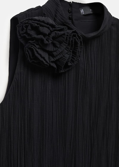 MANGO Блуза 'Flori' в черно, Преглед на продукта