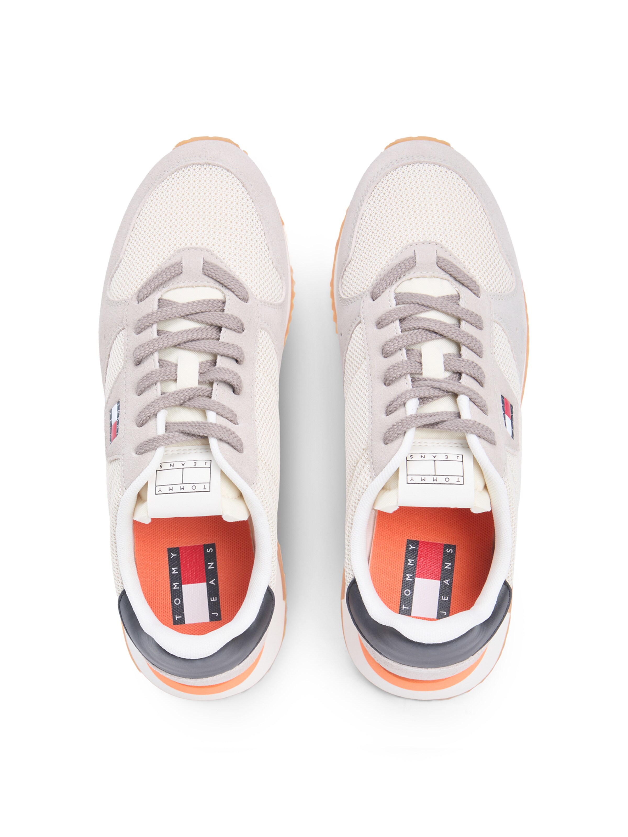 Tommy Jeans Sneakers 'EVA RUNNER' in Grey: top