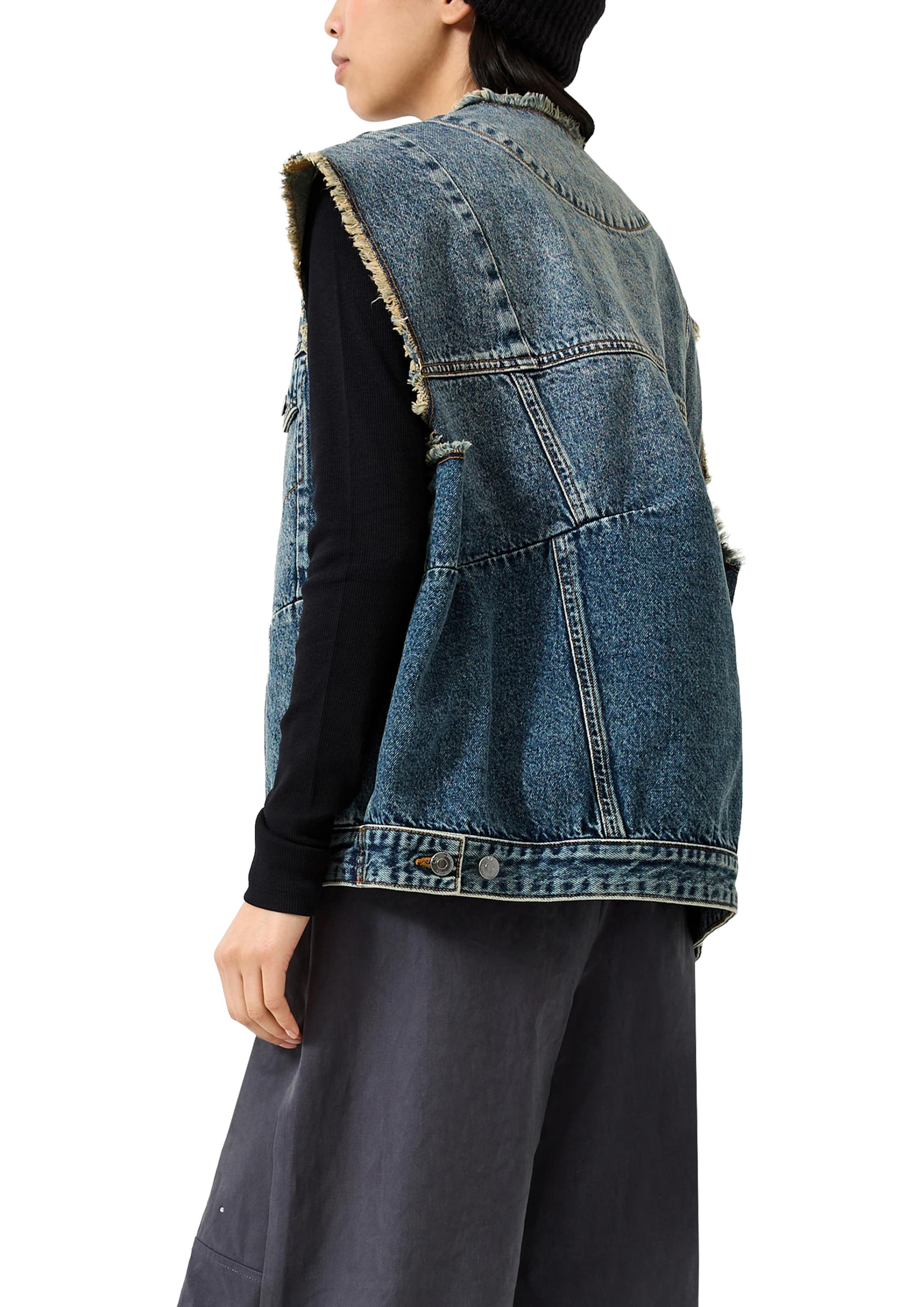 Gilet QS en bleu