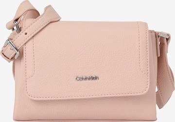 Calvin Klein Crossbody Bag in Pink: front