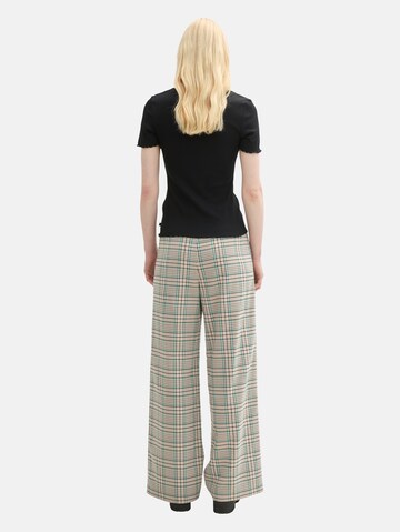 TOM TAILOR DENIM Loosefit Hose in Beige