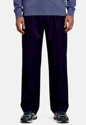 Loosefit Pantaloni chino di zero in blu: frontale