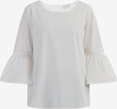 Bluză 'Iridia' RISA pe alb lână, Vizualizare produs