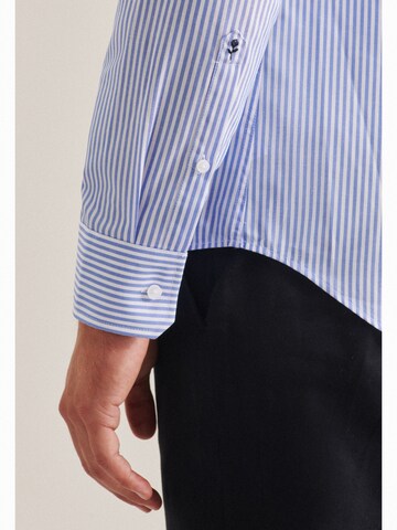 SEIDENSTICKER Slim fit Business shirt in Blue