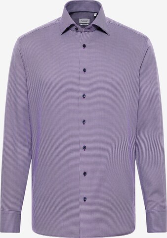 ETERNA Regular fit Business Shirt in Purple: front