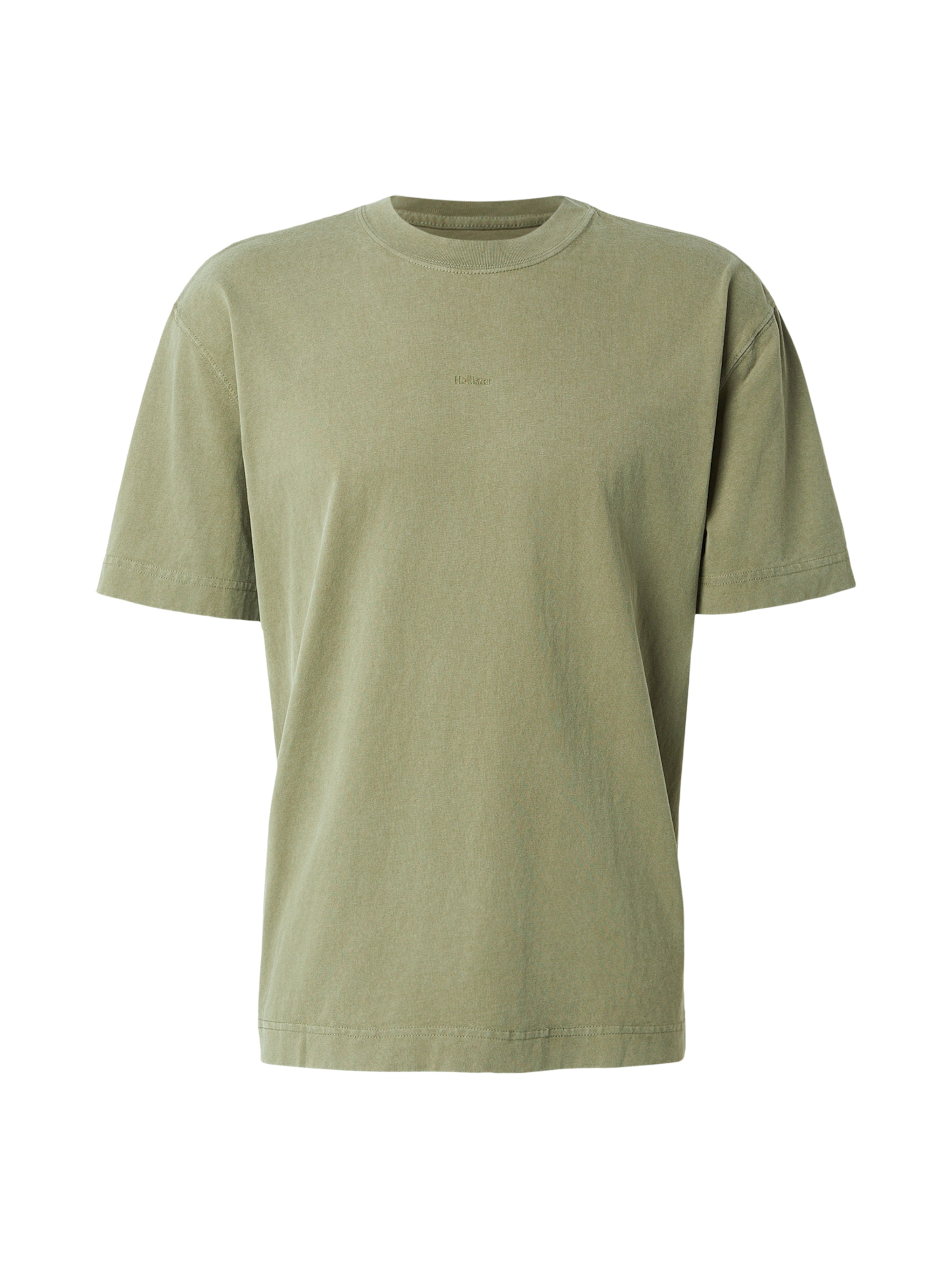 Tricou de la HOLLISTER pe verde: față