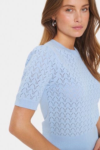 SAINT TROPEZ Pullover in Blau