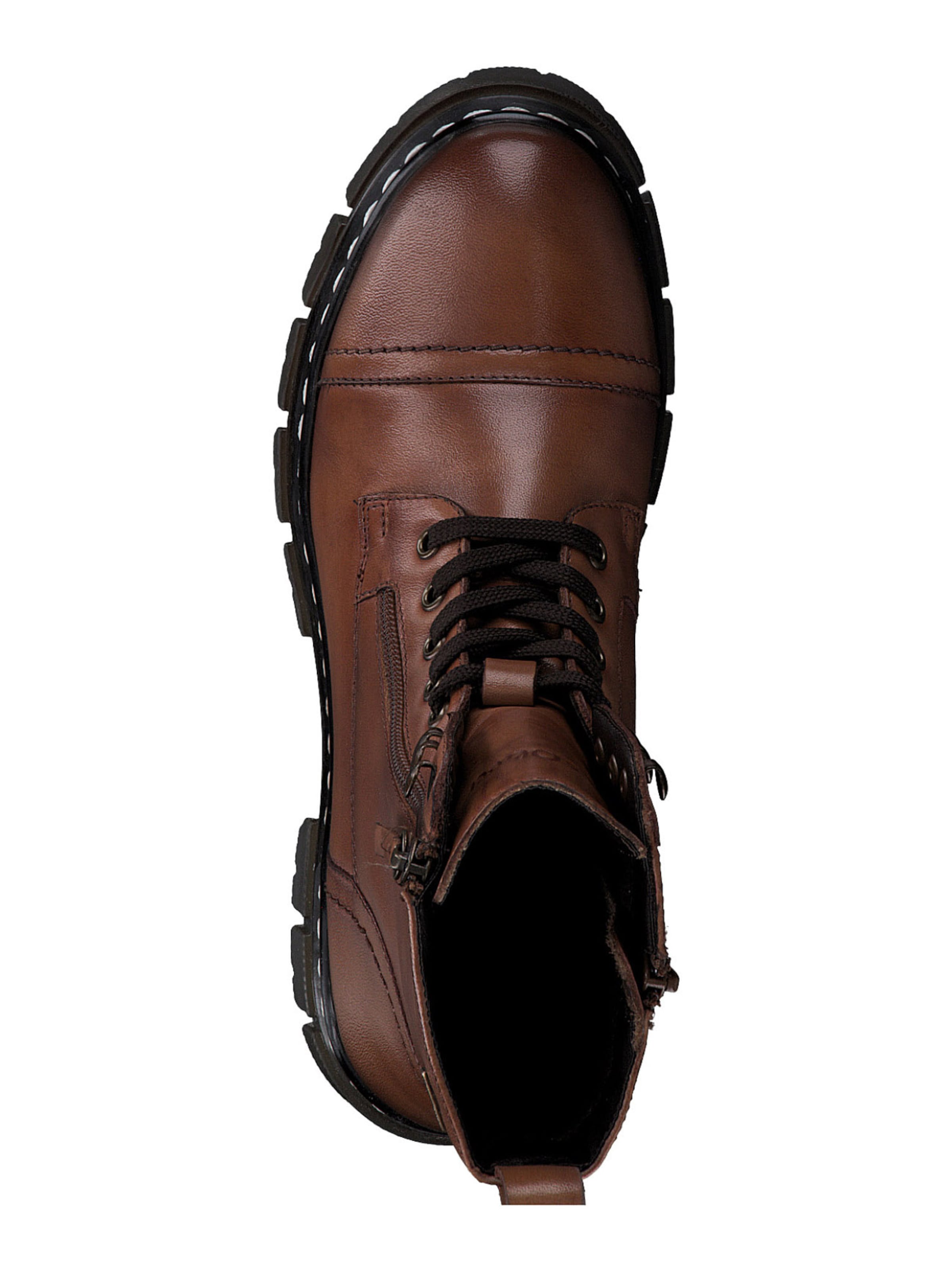 Bottines à lacets s.Oliver en marron