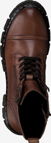 s.Oliver Lace-Up Ankle Boots in Brown